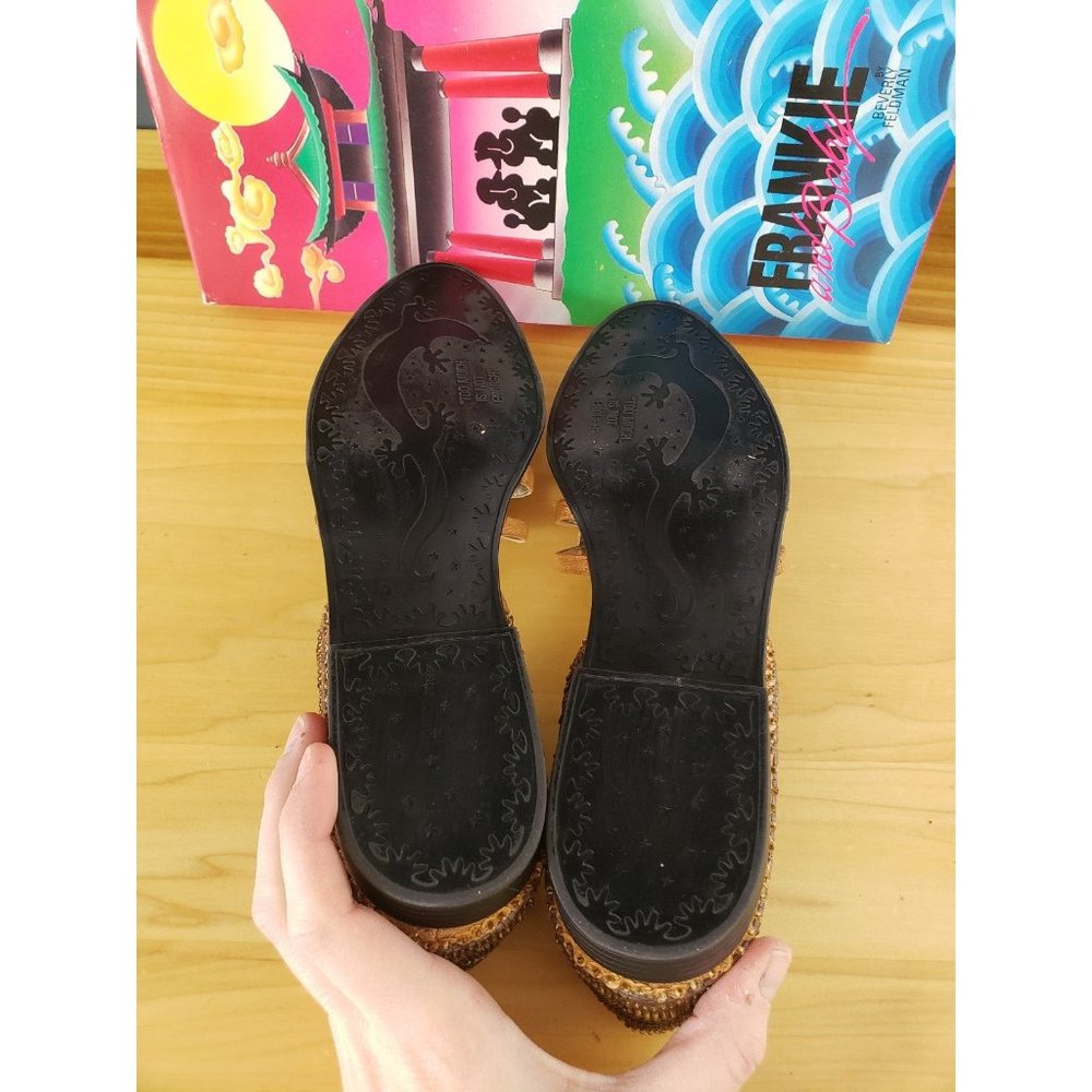 90s Frankie‎ and Baby Beaded Sandals - Picture 7 of 7